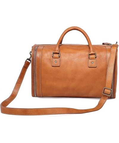 Genuine Leather Cambria Satchel Chestnut $115.28 Satchels