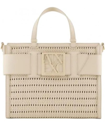 A | X ARMANI EXCHANGE Susy Big Mesh Tote, Dusty Ground-Dusty Ground $58.32 Totes