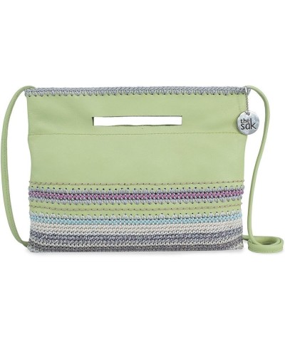 Linden 3-in-1 Convertible Crossbody Bag in Leather Key Lime Seminyak $30.24 Crossbody Bags