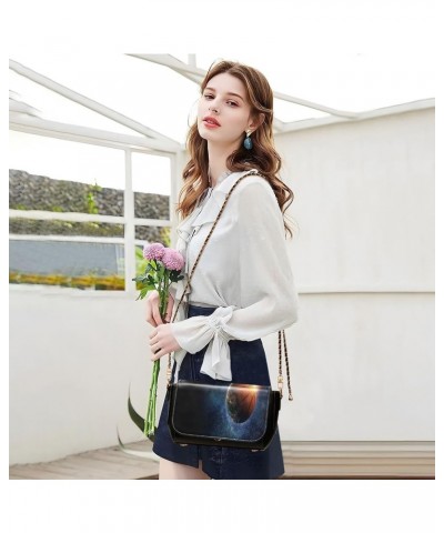 Crossbody Bags for Women Trendy Women's Black Shoulder Bag Small PU Leather Flap Cross Body Bag Handbags Pattern21 $18.03 Cro...