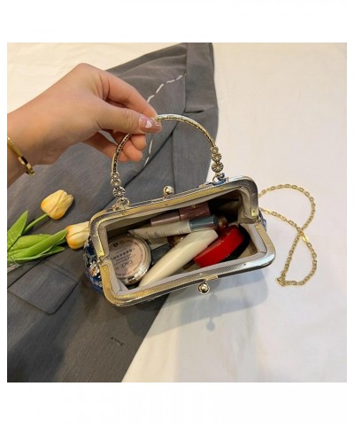 Handbag Luxury Embroidery Tassels Chain One Shoulder Crossbody Bag Evening Clutch Satchel Tote Bag For Women Ladies $18.39 Totes