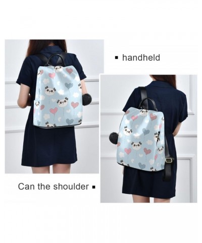 Pandas Hearts Womens Backpack Purse Travel Backpack Anti Theft Shoulder Bag Satchel Bags for Travel Work Women Ladies $17.67 ...