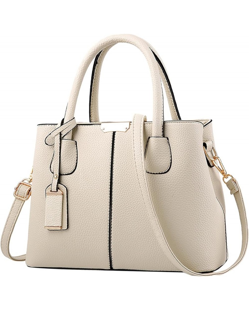 Women's Shoulder Handbags Handbags Tote Bag Crossbody Bags Evening Bags Rucksack Bag Beach Bag Shoulder Bags Beige $18.40 Totes