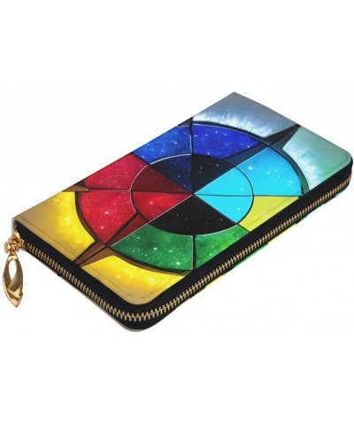 Shine In All DirectionsWomen'S Zipped Wallet With Multiple Card Slots. With Zipped Coin Pocket. $26.14 Wallets