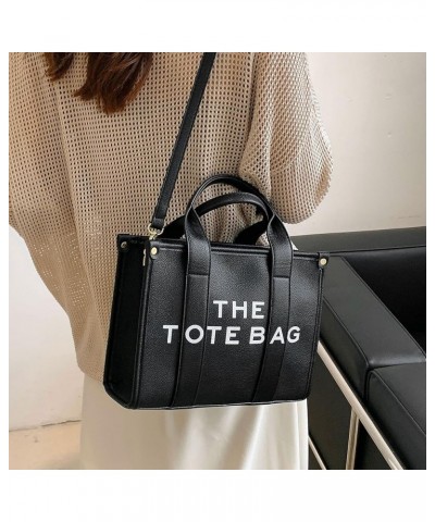 Tote Bags for Women, Leather Mini Tote Bag with Zipper, Shoulder/Crossbody/Handbag(11 * 8.26 * 4.3 in) Black $16.00 Totes