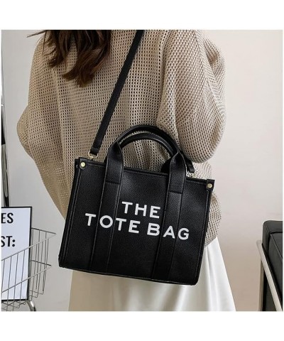 Tote Bags for Women, Leather Mini Tote Bag with Zipper, Shoulder/Crossbody/Handbag(11 * 8.26 * 4.3 in) Black $16.00 Totes