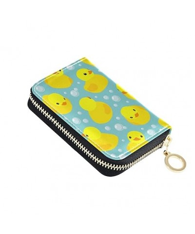 Colorful Comic Speech Bubbles Seamless Patternon Purple Credit Card Coin wallet, Key Change Organizer Zipper Purse Compact Cl...