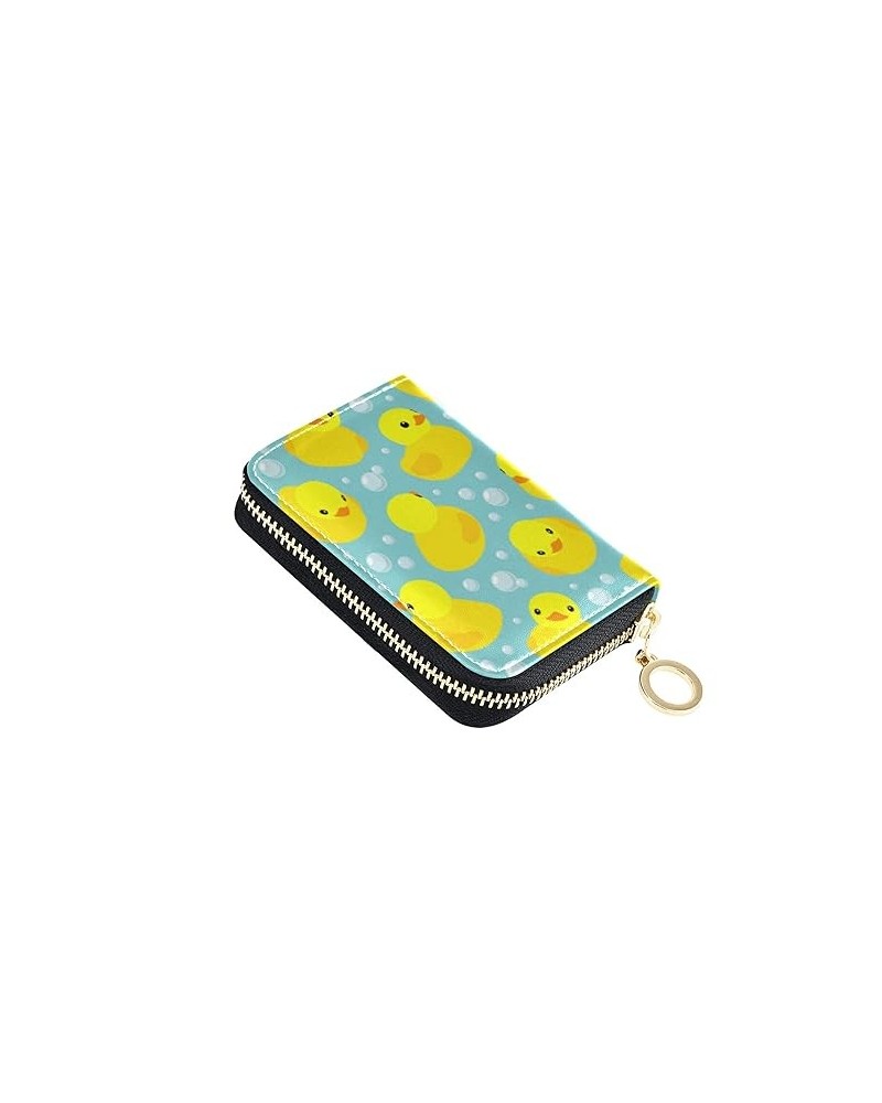 Colorful Comic Speech Bubbles Seamless Patternon Purple Credit Card Coin wallet, Key Change Organizer Zipper Purse Compact Cl...