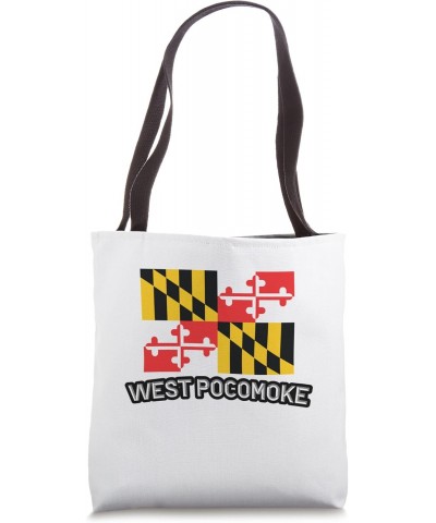 West Pocomoke - Maryland | MD City State USA - Cute Souvenir Tote Bag $18.00 Totes