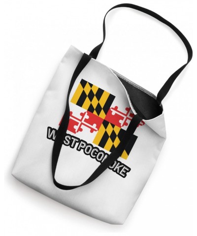 West Pocomoke - Maryland | MD City State USA - Cute Souvenir Tote Bag $18.00 Totes