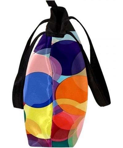 The Tote Bag For Women,Purses For Women,Handbags For Women,Art Abstract Dots Colored Handbags $11.26 Totes