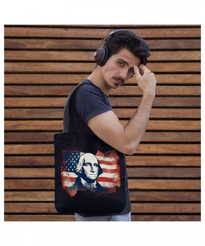 American President Canvas Tote Bag - Best Present Ideas - Great Tote Bags Navy $15.04 Totes