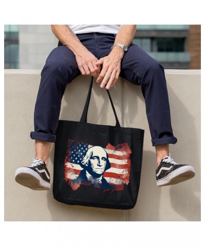 American President Canvas Tote Bag - Best Present Ideas - Great Tote Bags Navy $15.04 Totes