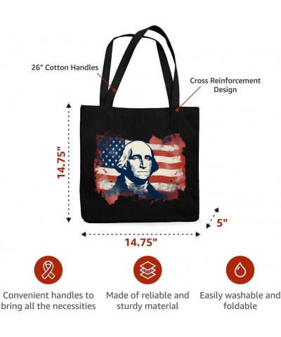 American President Canvas Tote Bag - Best Present Ideas - Great Tote Bags Navy $15.04 Totes