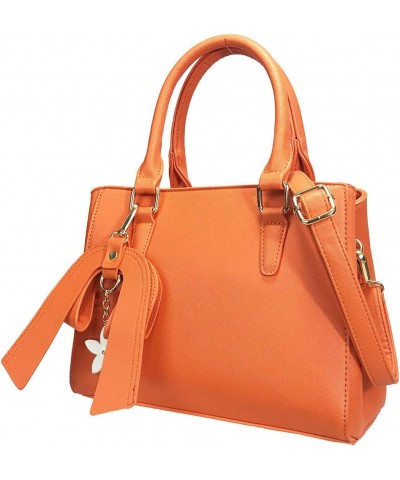 Flower Bow Hnadbag Orange $23.19 Wallets