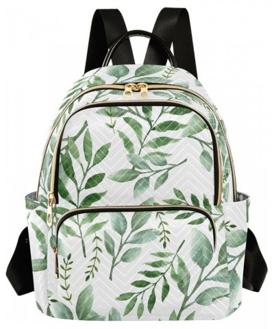 Summer Leaves Backpack Purse for Women Small Mini Women's Fashion Backpack Hiking Sports Ladies Daypack,M Small $18.54 Backpacks