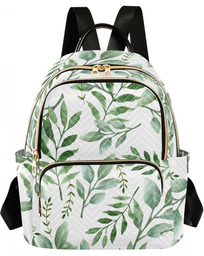 Summer Leaves Backpack Purse for Women Small Mini Women's Fashion Backpack Hiking Sports Ladies Daypack,M Small $18.54 Backpacks