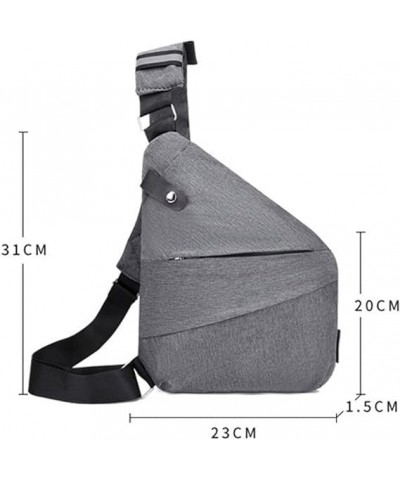 Anti Theft Bag, Cross Body Travel Bag,Anti Theft Travel Bag,Slim Sling Bag Cross Body Light Gray $9.80 Others