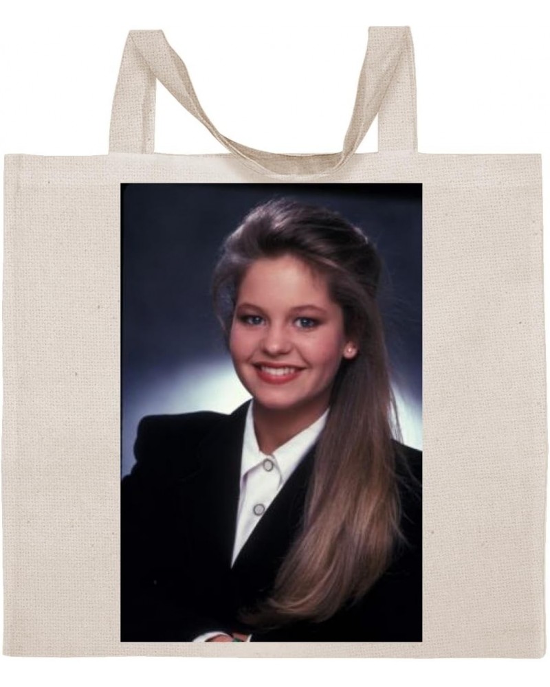 Candace Cameron - Cotton Photo Canvas Grocery Tote Bag IDPP642914 $16.36 Totes