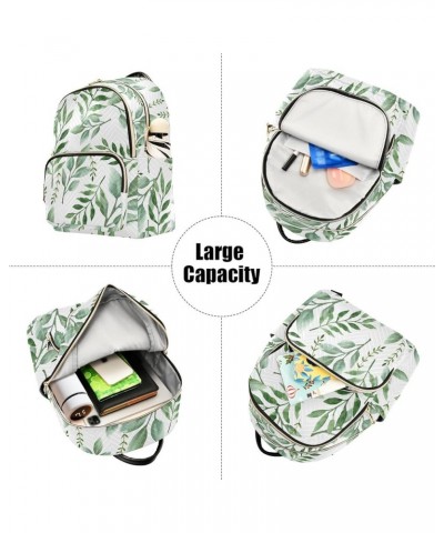 Summer Leaves Backpack Purse for Women Small Mini Women's Fashion Backpack Hiking Sports Ladies Daypack,M Small $18.54 Backpacks