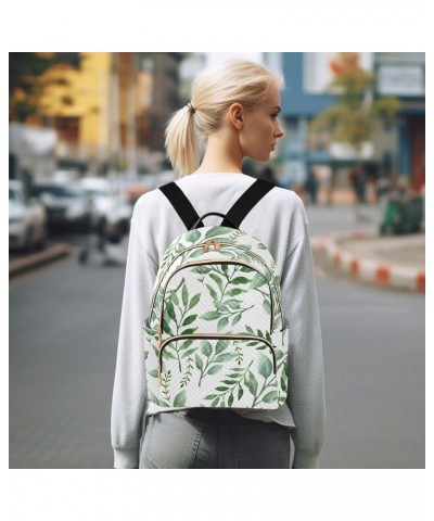 Summer Leaves Backpack Purse for Women Small Mini Women's Fashion Backpack Hiking Sports Ladies Daypack,M Small $18.54 Backpacks