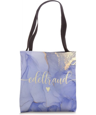 Edeltraud Letter E Initial Cute Purple Personalized Tote Bag $14.78 Totes