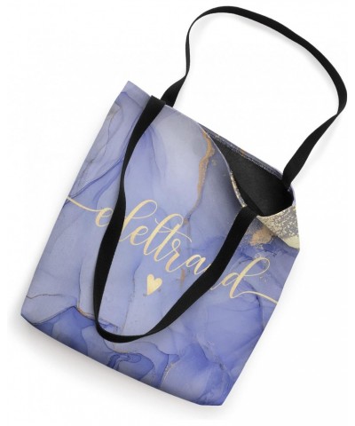 Edeltraud Letter E Initial Cute Purple Personalized Tote Bag $14.78 Totes