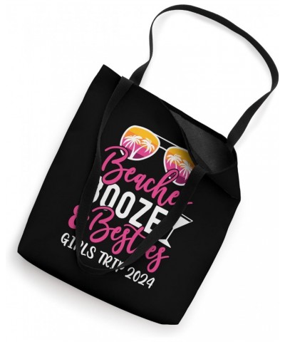 Weekend Getaway Girls Trip 2024 Beaches Booze and Besties Tote Bag $10.71 Totes