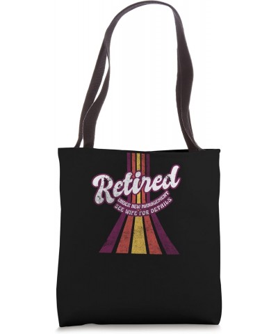 Funny Retirement Design Men Dad Retiring Party Humor Lovers Tote Bag $14.64 Totes