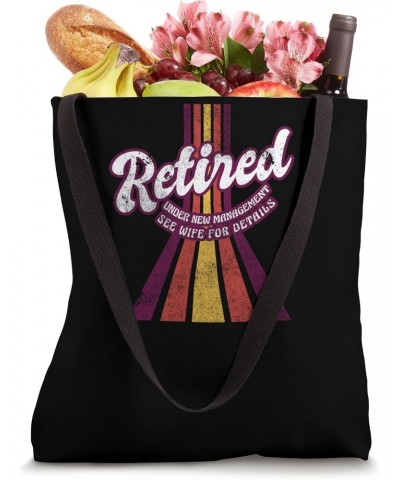 Funny Retirement Design Men Dad Retiring Party Humor Lovers Tote Bag $14.64 Totes