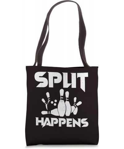 Bowling Smashing Pins - Split Happens Tote Bag $14.45 Totes