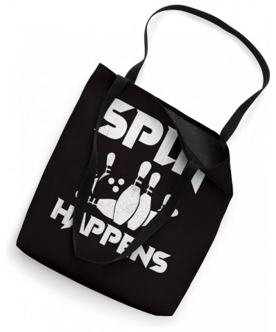 Bowling Smashing Pins - Split Happens Tote Bag $14.45 Totes