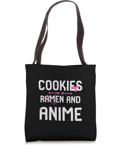 Cookies Ramen and Anime Japan Animation Food Lover Tote Bag $10.98 Totes