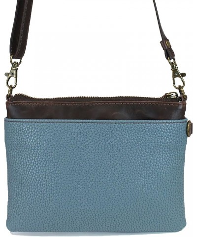 Mini Crossbody/Purse with Convertible Strap Stylish, Compact, Versatile Fat Cat - Blue Gray $26.01 Crossbody Bags