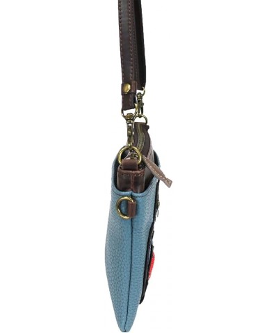 Mini Crossbody/Purse with Convertible Strap Stylish, Compact, Versatile Fat Cat - Blue Gray $26.01 Crossbody Bags