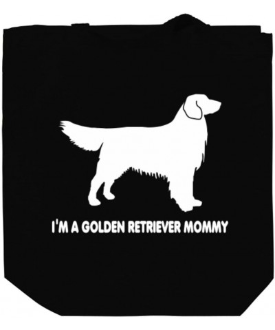 I'm a Golden Retriever mommy Canvas Tote Bag 10.5" x 16" x 4 $19.60 Totes