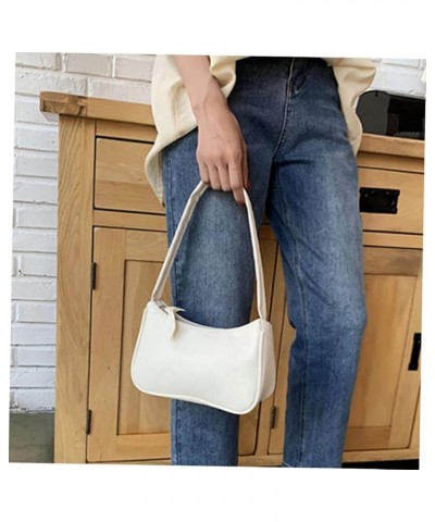 2 Pcs Simple Handbag Women Shoulder Bag Girls Wallets Womans Wallets Vintage Handbags for Women Sash Whitex3pcs $12.39 Should...