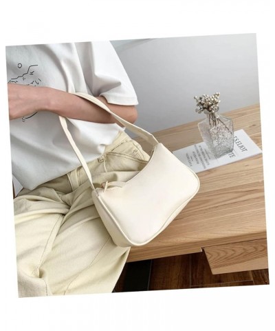 2 Pcs Simple Handbag Women Shoulder Bag Girls Wallets Womans Wallets Vintage Handbags for Women Sash Whitex3pcs $12.39 Should...