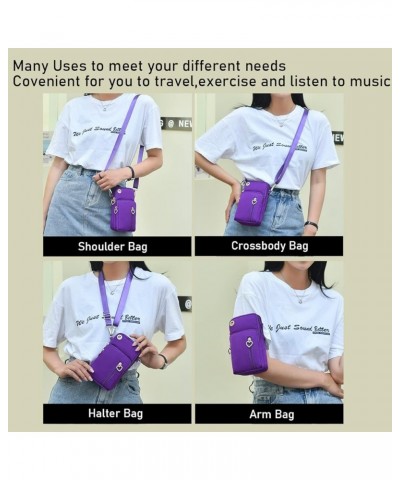 Universal Crossbody Wallet Phone Bag for Women Mini Shoulder Arm Bag Cell Phone Purse Compatible for iPhone/Samsung Galaxy… L...