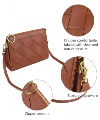 Purses for Women Soft PU Leather Shoulder Bag Ladies Crossbody Purse Pocketbooks for Women Brown $19.35 Shoulder Bags