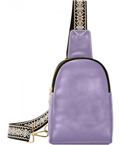 Cute Kids Boho Elements Women Cross Body Handbags, Waterproof, Durable, and Stylish Grayish Purple $9.68 Crossbody Bags