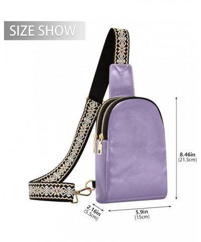 Cute Kids Boho Elements Women Cross Body Handbags, Waterproof, Durable, and Stylish Grayish Purple $9.68 Crossbody Bags