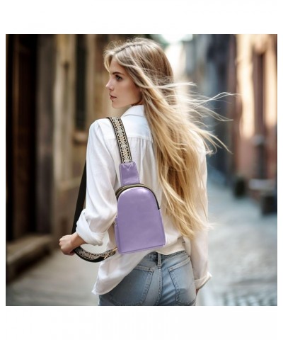 Cute Kids Boho Elements Women Cross Body Handbags, Waterproof, Durable, and Stylish Grayish Purple $9.68 Crossbody Bags