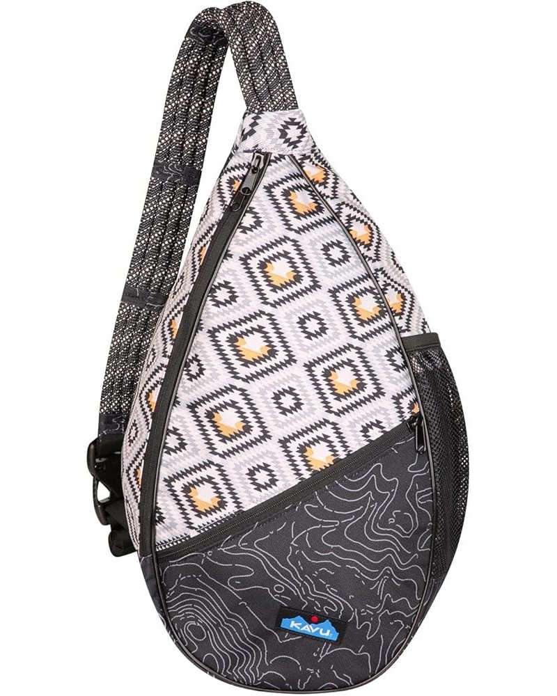 Paxton Pack Backpack Rope Sling Bag - Color Run Mellow Motif $29.38 Backpacks