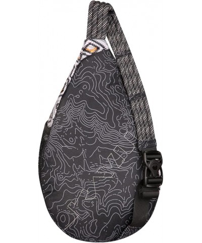 Paxton Pack Backpack Rope Sling Bag - Color Run Mellow Motif $29.38 Backpacks