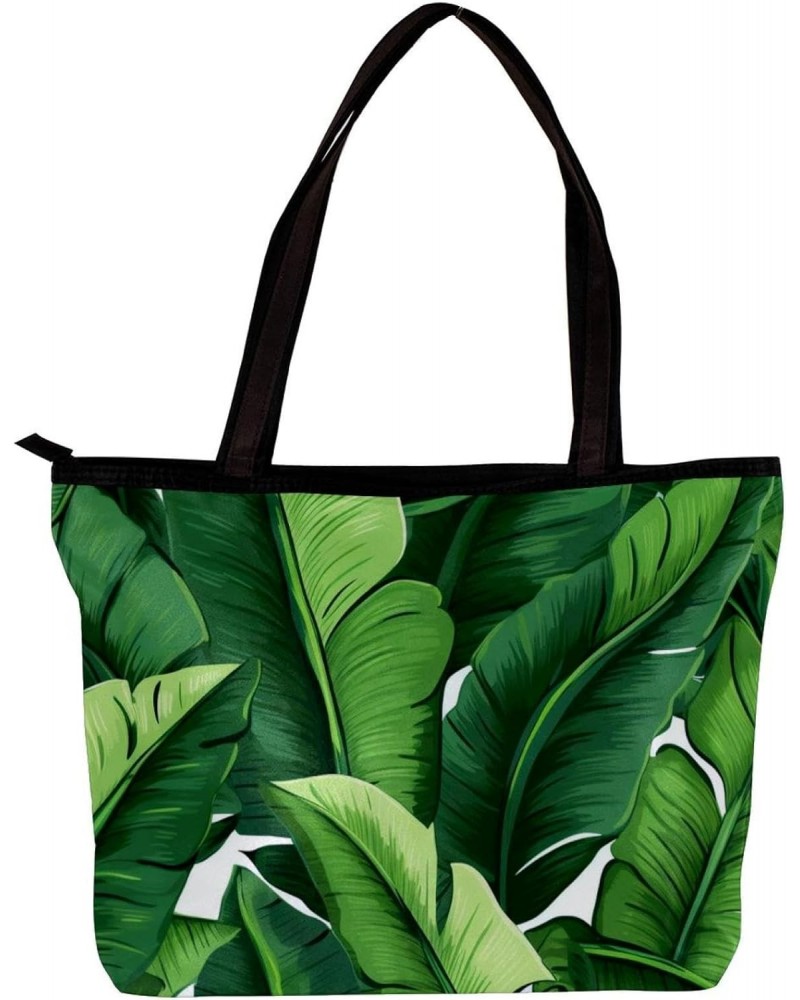 The Tote Bag For Women,Purses For Women,Handbags For Women,Banana Leaves Pattern Vector Handbags $14.38 Totes