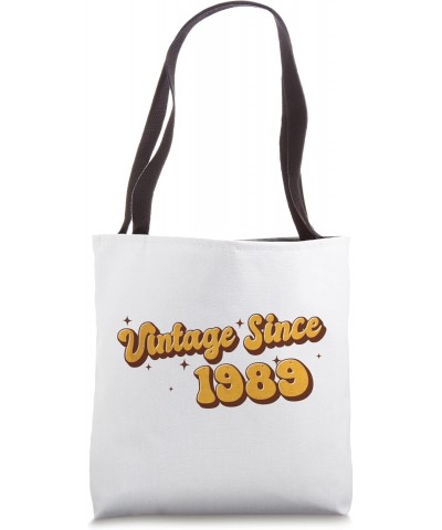 Vintage since 1989 34 Years being a Perfection 34th Birthday Tote Bag $15.23 Totes