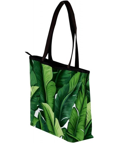 The Tote Bag For Women,Purses For Women,Handbags For Women,Banana Leaves Pattern Vector Handbags $14.38 Totes