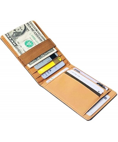 Women Mini Wallet Elastic Ribbon Woman Money Clip Men Small Credit Card Purse Slim Cash Holder For Man (Color : Red) Blue $38...