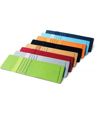 Women Mini Wallet Elastic Ribbon Woman Money Clip Men Small Credit Card Purse Slim Cash Holder For Man (Color : Red) Blue $38...